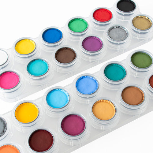 Grimas Schminkpalet basis & natuur 12A+12B - 24 x 2,5 ml - voorbeeld 2