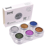 Grimas Schminkpalet metallic M6 - 6 x 2,5 ml - voorbeeld 1