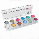 Grimas Schminkpalet parelmoer P12 - 12 x 2,5 ml - voorbeeld 1