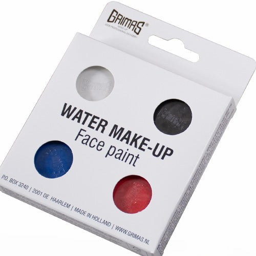 Grimas Waterschminkset Basic - 4 x 2,5 ml - voorbeeld 6