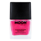 Moon Creations Glow in the dark nagellak roze - 10 ml