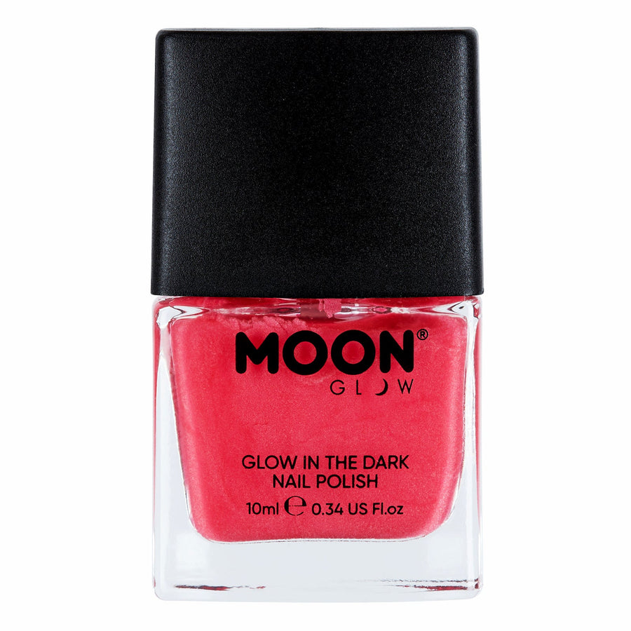 Moon Creations Glow in the dark nagellak rood - 10 ml