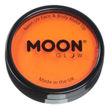 Moon Creations Neon UV schmink op waterbasis oranje - 36 gram
