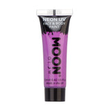 Moon Creations Neon UV gezichts- en bodypaint paars - 12 ml