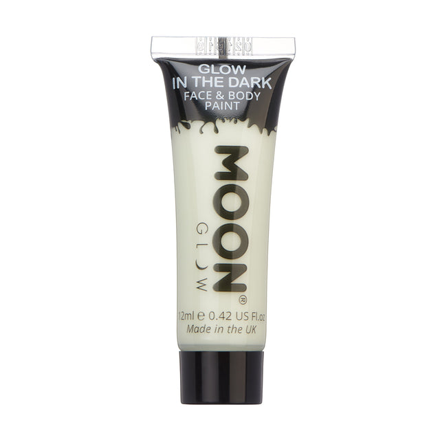 Moon Creations Glow in the dark gezichts- en bodypaint onzichtbaar - 12 ml