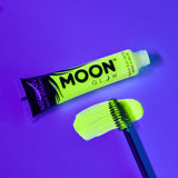 Moon Creations Neon UV haarmascara geel - 15 ml