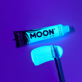 Moon Creations Neon UV haarmascara wit - 15 ml