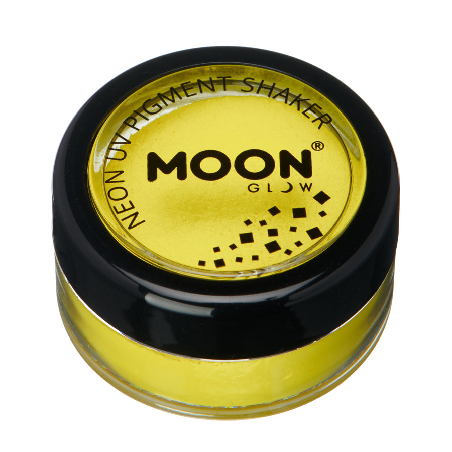 Moon Creations Neon UV pigmentpoeder geel - 3 gram