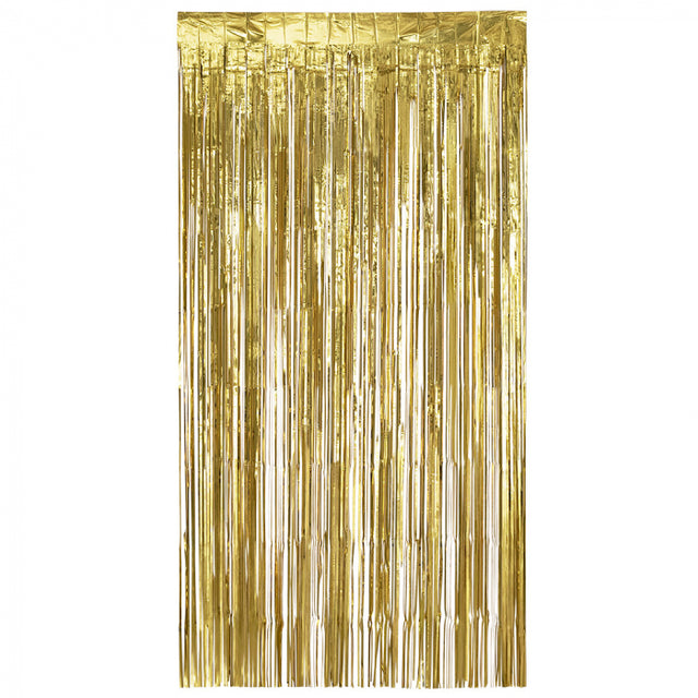 Foliegordijn - 200 x 100 cm - goud