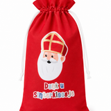 Pepernotenzakje Dank u Sinterklaasje - 15 x 25 cm