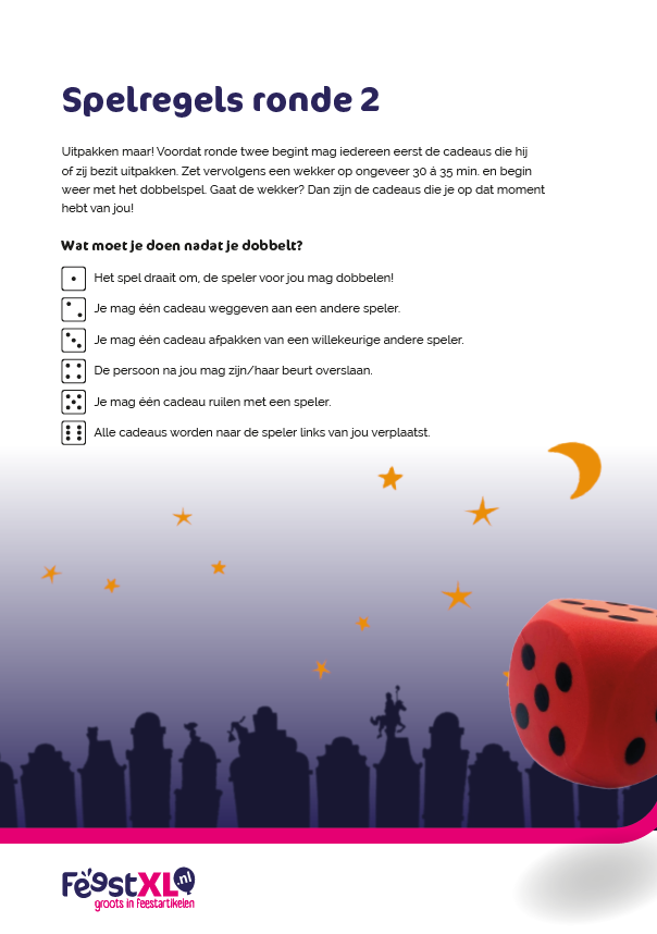 Sinterklaas Dobbelsteen