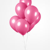Ballonnen - 50 stuks - 30 cm - donker roze