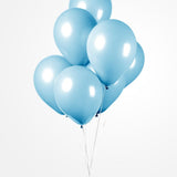 Ballonnen - 50 stuks - 30 cm - licht blauw