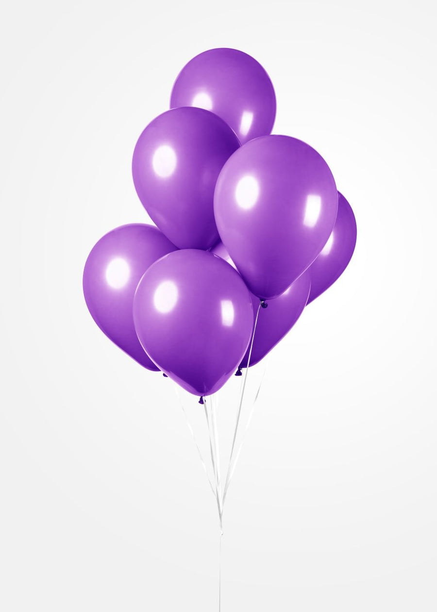 Ballonnen - 50 stuks - 30 cm - paars
