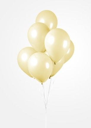 Ballonnen - 10 stuks - 30 cm - ivoor