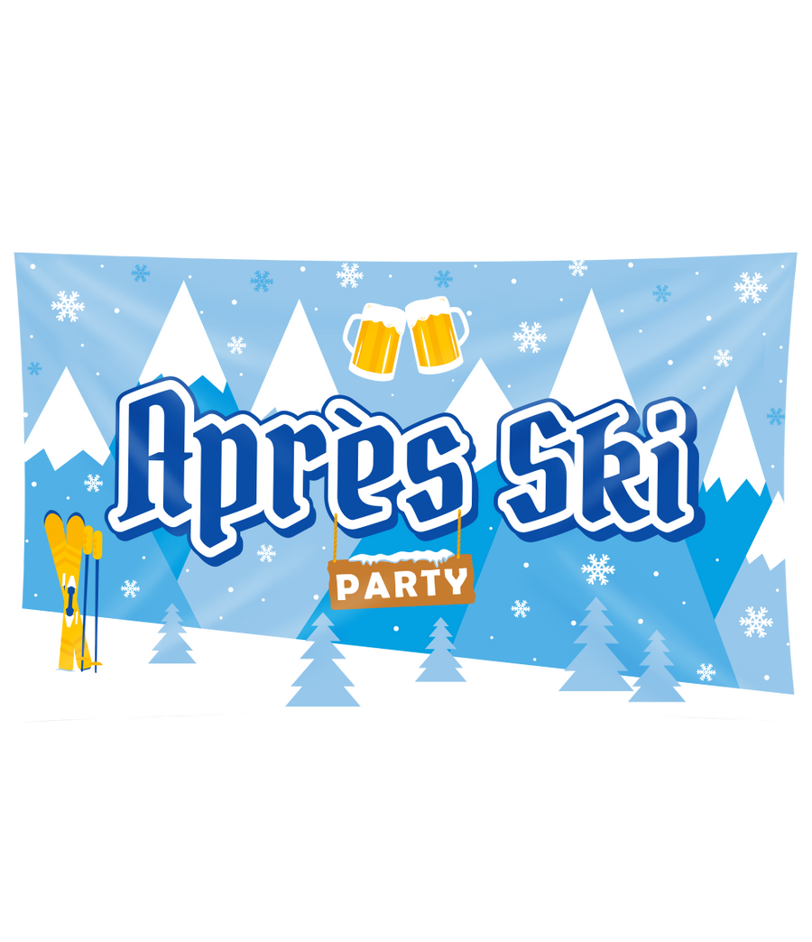 Vlag Après Ski - 150 x 90 cm