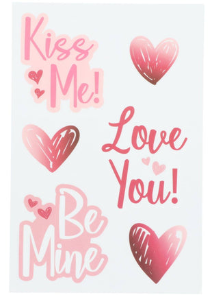 Window stickers - Ombre Love - 12 pieces