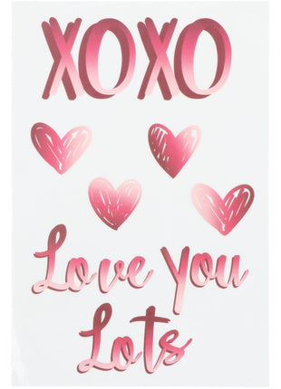 Window stickers - Ombre Love - 12 pieces