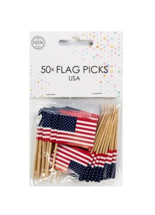 America Cocktail Sticks - 50 pieces