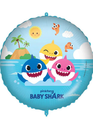 Baby Shark Foil Balloon - 45 cm