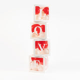 Ballon boxen - 4 stuks -30 x 30 cm