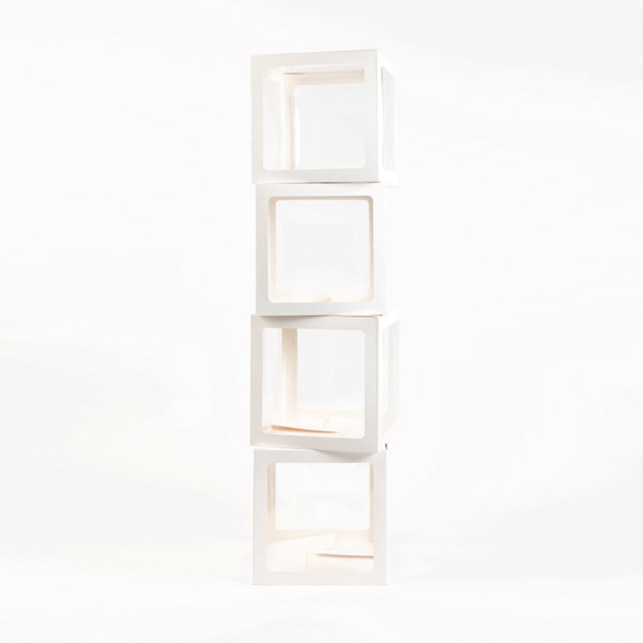 Ballon boxen - 4 stuks -30 x 30 cm