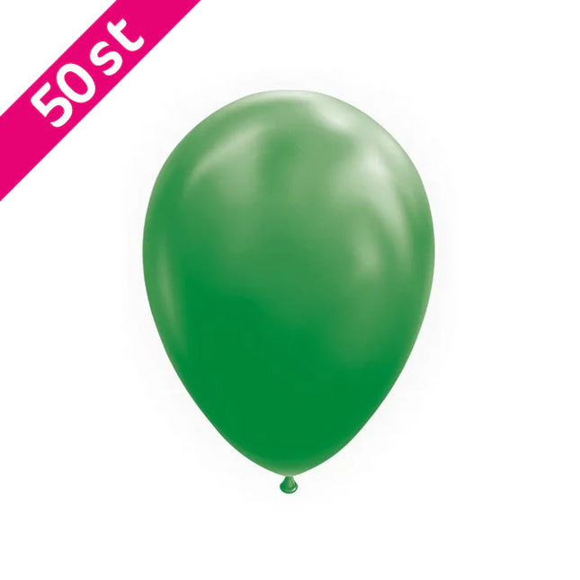 Ballonnen Set 25 Jaar Groen/Goud Premium - 12 Stuks Ballonnen Set 25 Jaar Groen/Goud Premium - 12 Stuks