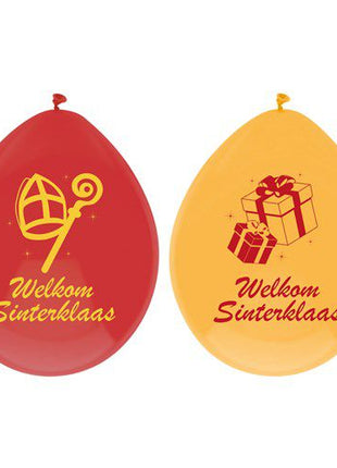 Willkommen Sinterklaas - Luftballons - 6 Stück