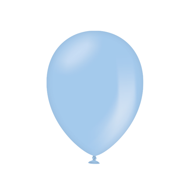 Ballonnen - 10 stuks - pastel blauw