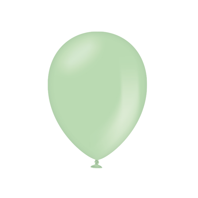 Ballonnen - 10 stuks - pastel groen