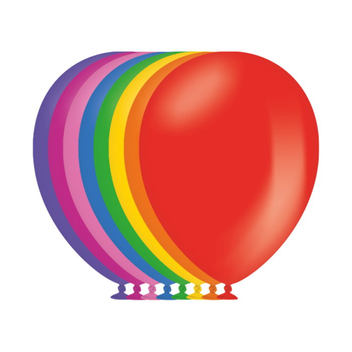 Ballonnen - 50 stuks - 30 cm - diverse kleuren