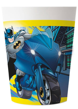 Batman paper cups - 8 pieces - 200 ml