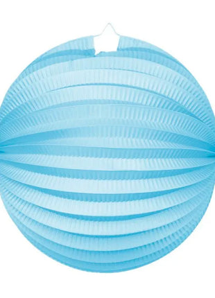 Lantern - 25 cm - round - blue