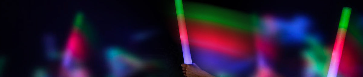 LED foam stick; Lekker shinen in het donker!