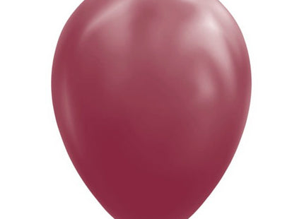 Ballonnen - 10 stuks - 30 cm - bordeaux rood
