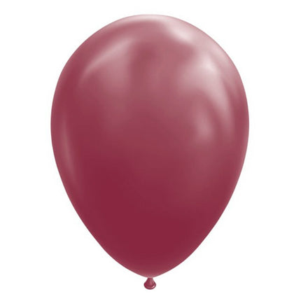 Ballonnen - 10 stuks - 30 cm - bordeaux rood