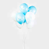 Baby boy Ballonnen - 8 stuks - 30 cm