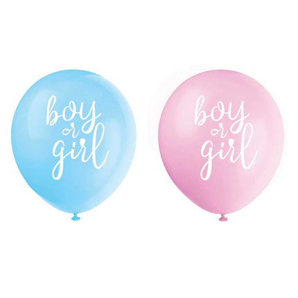 Ballonnen - 8 stuks - 30 cm - Boy or Girl