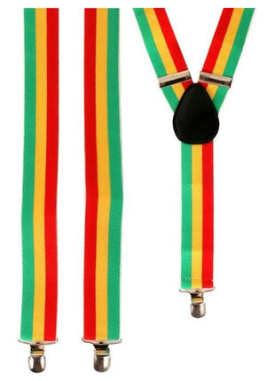 Carnival Braces red/yellow/green