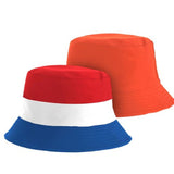 Bucket hat - Holland / Oranje (dubbelzijdig)