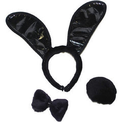 Bunnyset zwart - 3 delig