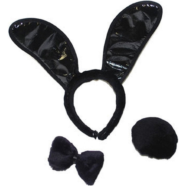 Bunnyset zwart - 3 delig