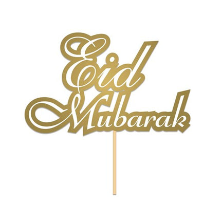 Taart topper - Eid Mubarak