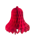 Kerstklok 50 cm - rood