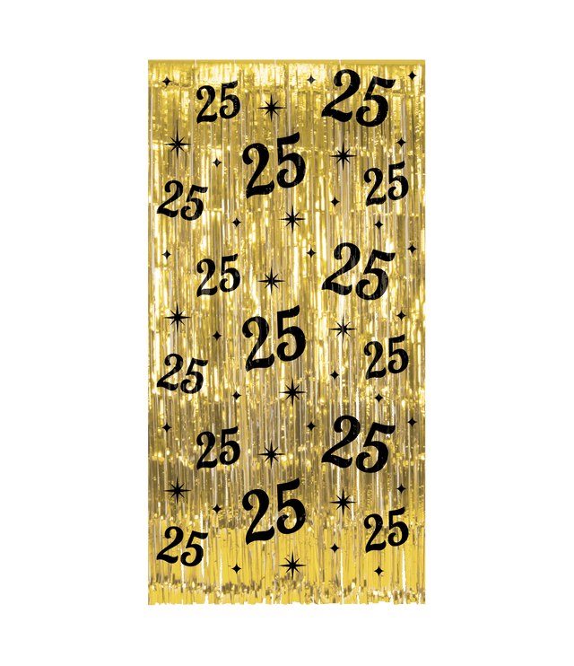 25 jaar Foliegordijn - 200 x 100 cm - Classy