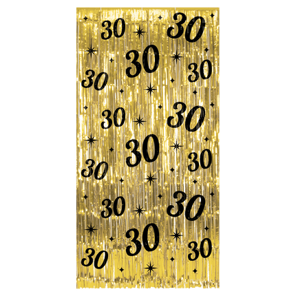 Foliegordijn - 200 x 100 cm - 30 jaar - Classy