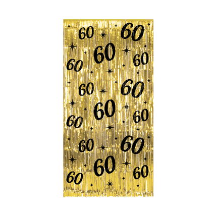 Foliegordijn - 200 x 100 cm - 60 jaar - Classy