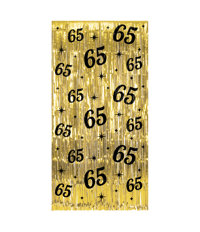 65 jaar Foliegordijn - 200 x 100 cm - Classy