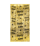 Party time foliegordijn - 200 x 100 cm - Classy
