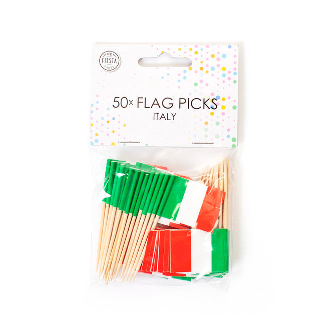 Italië Cocktailprikkers - 50 stuks